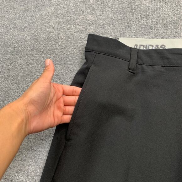 Adidas Pants Mens 36 Black Ultimate365 Lightweight Performance Travel Golf - Picture 3 of 11